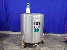 275 gallon Stainless Steel Tank w/Mixer, 1/2 HP, 1725 RPM, 115/230 V