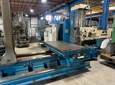 Image for 4" Giddings & Lewis #340T, table type horizontal boring mill, 48" x 96" T-slotted table, #50 spindle with power draw bar, 25 HP, 1959