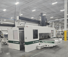 Onsrud #122E24W6 Extreme Series, 3-Axis CNC router, 12 ATC, 24k RPM, HSK-63F, 24 HP, Fanuc 0i, Renishaw NC-4