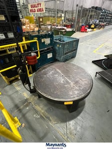 5000 lb. Norwalk #CR5052, pallet decoiler, 52" W, 60" outside dimension, 12"-40" stack height, loop Control