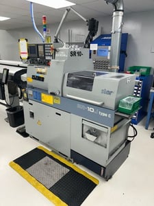 Star #SR-10J type C, swissd type automatic screw, 0.39" spindle hole, 3 HP, 15k RPM, LNS Express 220 bar