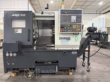 Takisawa #NEX-108, CNC turning center, 15.7" swing, 8" chuck, 3-jaw, 2" bar, Fanuc I, tool presetter