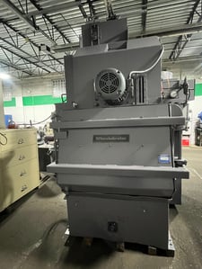 Image for 6 cu.ft. Wheelabrator #TB-170, tumblast, 15 HP Blast Wheel Rubber Belt Machine, ready for use