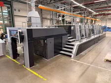 Heidelberg #SM-XL-106-8P, Perfecting Press, 8 color, 18k SPH, 90M impressions, TechnoTrans, Prinect Press