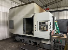Hyundai Wia #HIV600D, vertical machining center, 31.5" X, 23.6" Y, 23.6" Z, 8000 RPM, 24 automatic tool