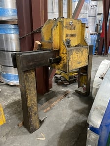 40000 lb. Cady, motorized coil grab, motorized open/close, ID protective arms