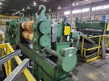 52" x .25" Loopco, loop slitting line, 40000 lb., L to R, 1200 FPM