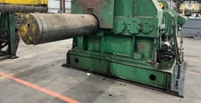 48" Loopco, slitting line with 3 slititng heads, 30000 lb., .025"-.312" thickness, water cooled brake