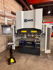 44 Ton, MVD #A40-1250, CNC Hydraulic Press Brake, 49" bed, 43.3" between columns, 8.27" stroke, 16.34"
