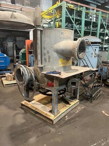 Black Clawson #UV400, Pressure Screen Low Pulse Foil Rotor, 250 HP