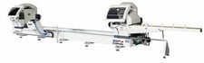 24" Oz Machine #Gemini-VI, Double Head Cutting Machine, 198-13/16" @ 45° & 90° max. cutting length, 12 HP