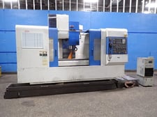 25-1/2" x 67" Kia #VX650, CNC vertical machining center, 200/220 V., Fanuc 0i-MB Control
