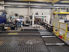 Ficep #1003-DFB, 3-head Drill Line, 40" Beam Width, 20-HP/2500 RPM Spindles, 2009