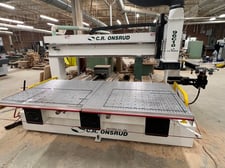 Onsrud #96C18, CNC Router, 4' x8' table, vacuum pump, boring block, 2008