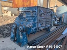 Kurimoto #N90-217, Double Arm Sigma Blade Mixer, 1500L, 396.8 gallon, 304 Stainless Steel, Jacketed, 1991