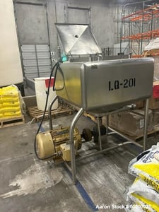 Crepaco, Likwifier, 125 gallon, Stainless Steel, 25 HP Agitator, on legs