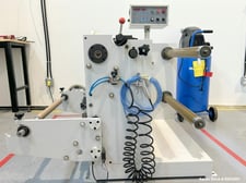 Automatic Fabric Slitting Machine, 60cm Width, 3 Blades, Auto Tension Control, Multi-Function