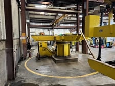 40000 lb. Loopco, four (4) 59" Arms, powered rotation, slotted for C-Hook