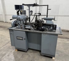 11" x 18" Hardinge #HLV-H, inch thread, 5C collet, compound cross, AcuRite digital read out system, 1990