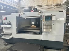 Haas #VF-8/40, CNC vertical machining center, 3-Axis, 64" X, 40" Y, 30" Z, 8100 RPM, 24+1 side mount tool