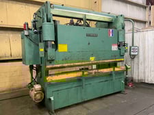 240 Ton, Betenbender #10-240T, hydraulic press brake, 10' overall, 102" between housing, 6" stroke, 30 HP