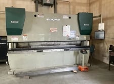 250 Ton, Accurpress #Edge-425012, 6-Axis CNC Press Brake, 12' overall, 126" between housing, 10" stroke, 12"
