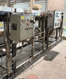 Hamer #2080, Form Fill Seal Bagging Line, Kawasaki robot, 18-20 BPM, 2003