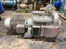 336 SCFM @ 22" Hg., Becker #VTLF2.500/0-79, Single Stage Oil Free Rotary Vane Vacuum Pump, 24 HP, 208/230/460