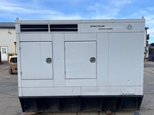 50 KW Spectrum/Kohler #50GJS6DT3, Diesel Generator, Sound Proof Enclosure & Base Tank, 120/208 Volts, 2.4