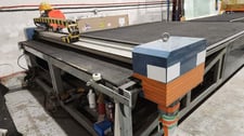 Lisec #GFB-37/26, Automatic Flat Glass Cutting Table, 145.67" x 102.36" max. glass size, 13.4 HP, 220 Volts