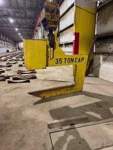 70000 lb. Bushman, C-Hook, 35 Ton, 56" x 29" arm (2 available)