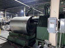 0" x 72" Iowa Precision, Multi Blanking Line, 20,000 lb., 16-20" ID, 72" outside dimension, car, uncoiler