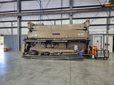 1/2" x 20' Cincinnati #4SE20-FSU-3, Hydraulic Squaring Shear, 23 holddowns, 18" throat, 60" Back Gauge, 40