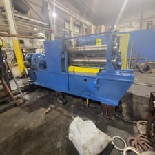 36" x 0.135" Paxson, Slitting Line, 20,000 lb., 8-36" width, 20" ID, 62" outside dimension, RL