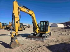 Caterpillar 308 CR, Crawler Excavator, 3515 hours, S/N: GG800430, 2019