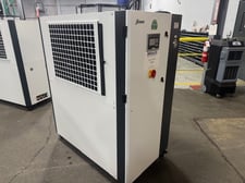 4.1 Ton, Shini #SIC-15A-R2, air cooled chiller, R410a refrigerant, scroll type compressor, new, 2025