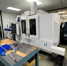 Spinner #MicroTurn-52-LTBS, sub-micron turn mill center with Y/B-Axis & twin spindles, Siemens 840D Control