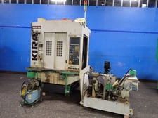 Kira #PCV-30, CNC Vertical Machining Center, w/Chip Conveyor, Fanuc Series oi-MD Control, 15" x 12.5"