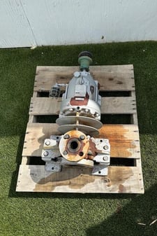 110 GPM @ 125' TDH, Dickow Pump Co. #200040-165, Horizontal Centrifugal Process Pump, 5.78" diameter, 7.2 HP