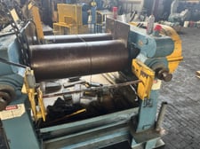 16" x 42" Farrel, 2-Roll Rubber Mill, 75 HP @ 705 RPM Reliance motor, Philadelphia gearbox, 35:1 ratio, 480
