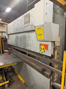 165 Ton, Haco #ERMS36150, CNC Hydraulic Press Brake, 12' overall length, 123" between frames, 7" stroke, ATS