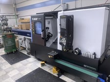 DN Solutions #Lynx-2100LSYB, CNC lathe, 23.6" swing, 8" chuck, 2" bar, 30.4" centers, 11.8" dia., 20" lgth