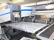 20 Ton, Strippit #Global-20-1525, turret punch press, 300 HPM, 96" x 60" sheet, automatic reposition, Fanuc