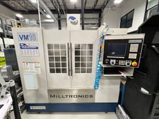 Milltronics #VM16, vertical machining center, 30" X, 16" Y, 20" Z, 6000 RPM, 24 HP, 12 automatic tool