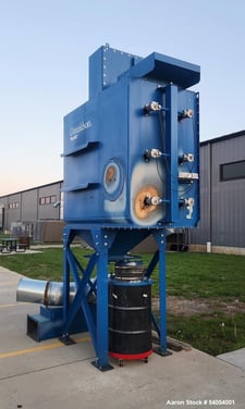 1,524 sq.ft. Donaldson Downflo Evolution #DFE3-6, Dust Collector, 6 Filters, Ultra-Web Media