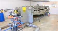 Komline Sanderson Gravabelt #G25, Gravity Belt Thickener, 85 FPM, 16 GPM @ 85 psi, Stainless Steel, 185 hours
