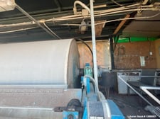 226 sq.ft. Alar #Auto-Vac-6120, Rotary Vacuum Drum Filter, 6' x 12', Trailer-Mounted Mobile Dewatering System