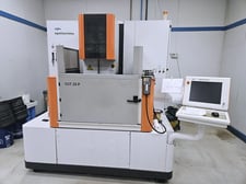 Agie #Cut-20P, wire Electrical Discharge Machine, 13.8" X, 9.8" Y, 9.8" Z, automatic threading, 5-Axis, 2011