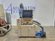 16" x 24" Granutec #TFG1624-40, granulator, 40 HP, 3 knife open rotor, 2 bed knives, tangential cutting