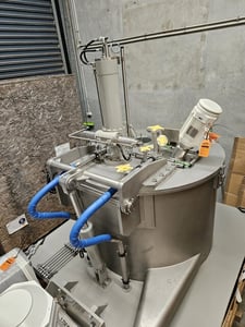 Riera Nadeu #RINA300F1250, Vertical basket centrifuge bottom discharge, never used